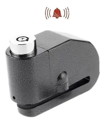 Tranca Disco Con Alarma Seguridad Moto