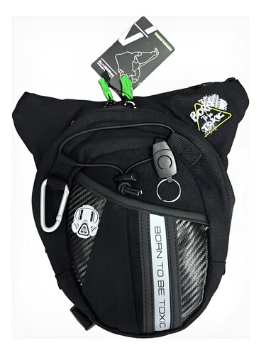 Leg Bag Impermeable Atomic Negro