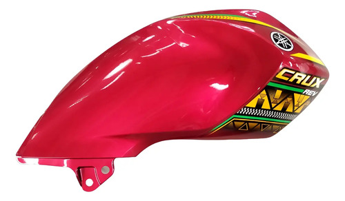 Lateral Derecho De Tanque Rojo Yamaha Crux 110 Rojo