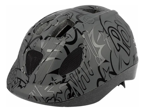 Casco De Bicicleta Monopatin Niño Polisport Gris Xs: 46 A 53 Cm