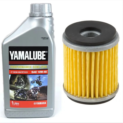 Combo Yamaha R15 Aceite Yamalube + Filtro