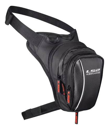 Bolso Moto Ls2 De Pierna Leg Bag 6l Carbono