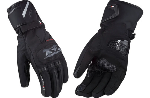 Guantes Moto Ls2 Snow Man Black Xl