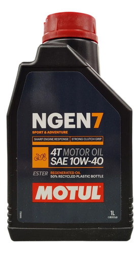 Aceite Motor Motul Ngen 7 10w40 4t 1l