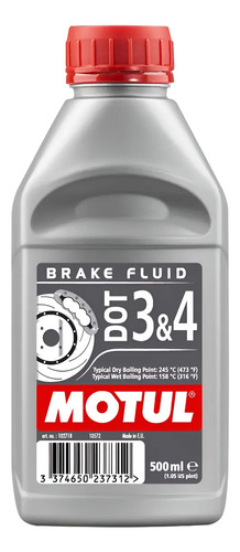 Liquido De Freno Motul Dot 3 & 4 1/2 L