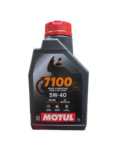 Aceite De Moto Y Cuatriciclos 5w 40 Motul Full Sintetico 1l